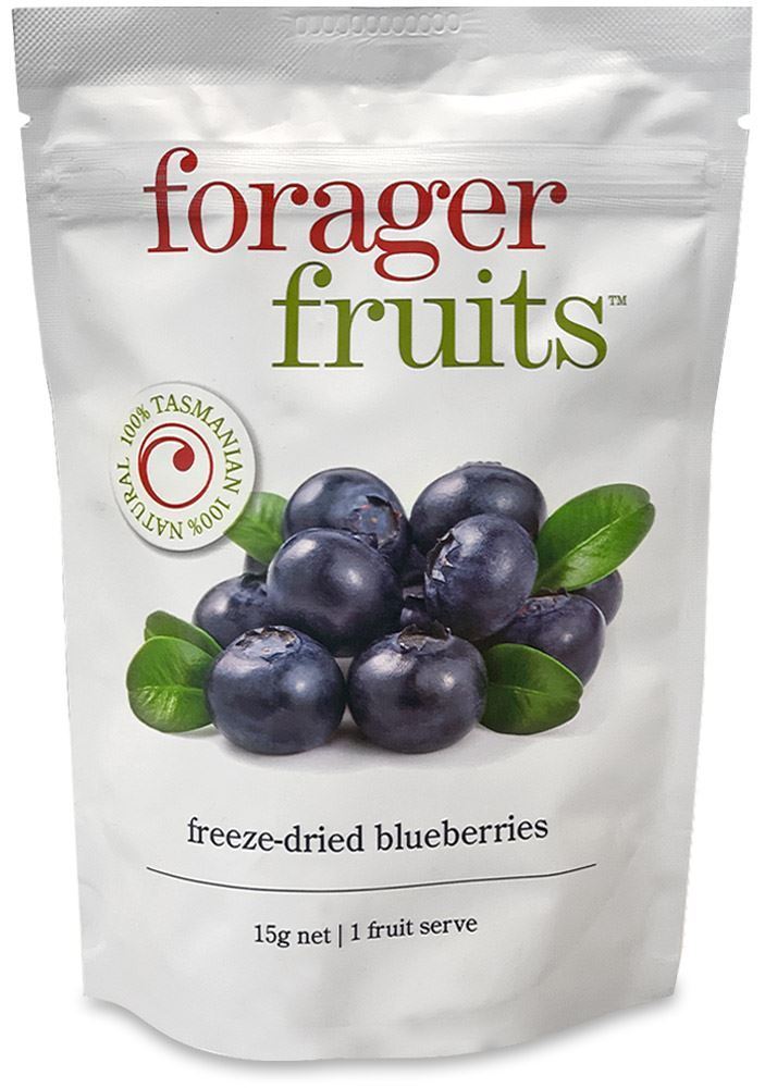Forager Fruits Freeze Dried Blueberries 15g