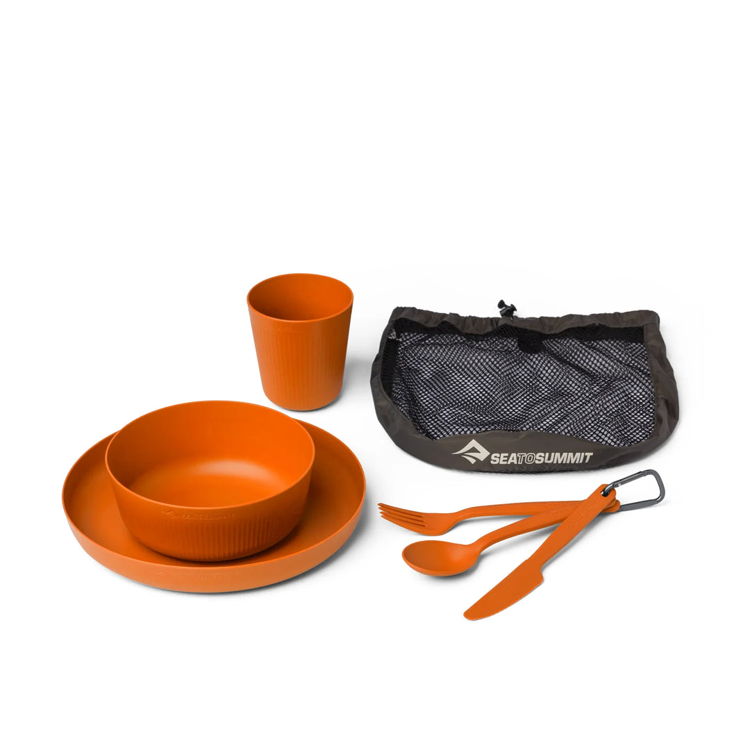 Sea To Summit Camp Ultralight Dinnerware Set with Mesh Sack 6pc