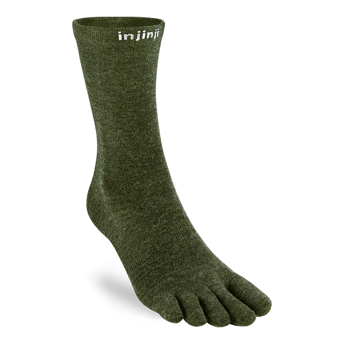 Injinji Liner 2.0 Lightweight Crew Wool