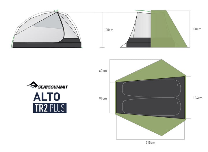 Sea To Summit Alto TR2 Plus Tent