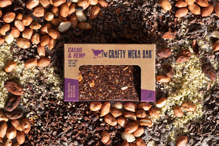 The Crafty Weka Bar Cacao & Hemp 75g