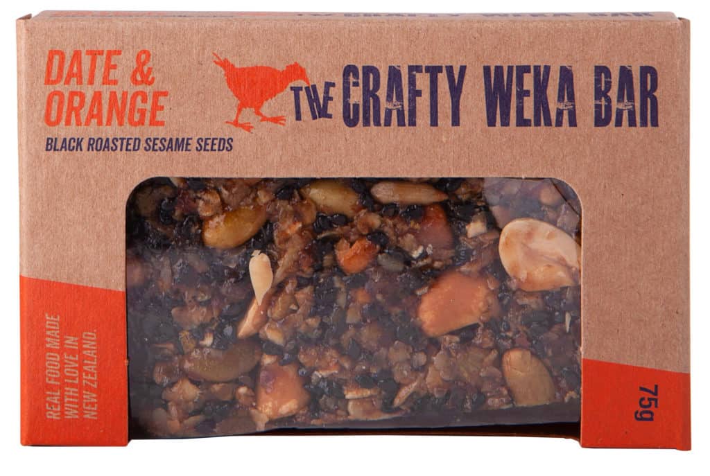 The Crafty Weka Bar Date & Orange 75g