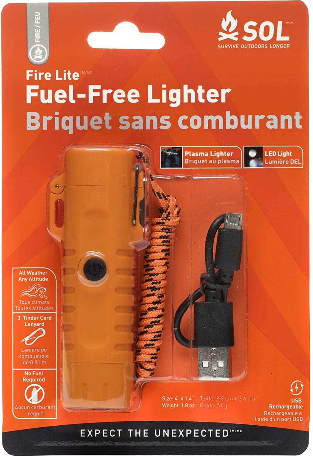 SOL Fire Lite Fuel-Free Lighter