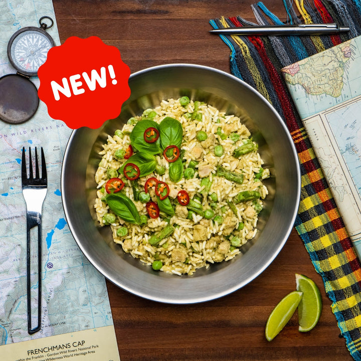 Campers Pantry Expedition Green Thai Chicken Curry Single Serve