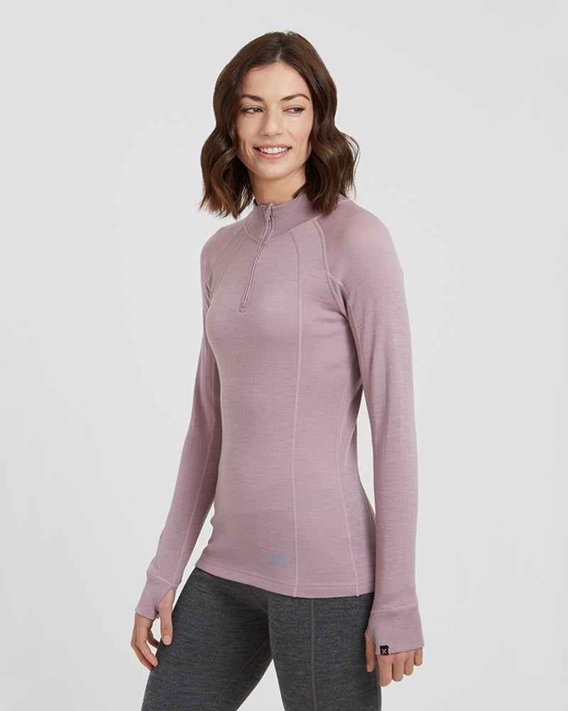XTM Merino Zip Neck Top Women's