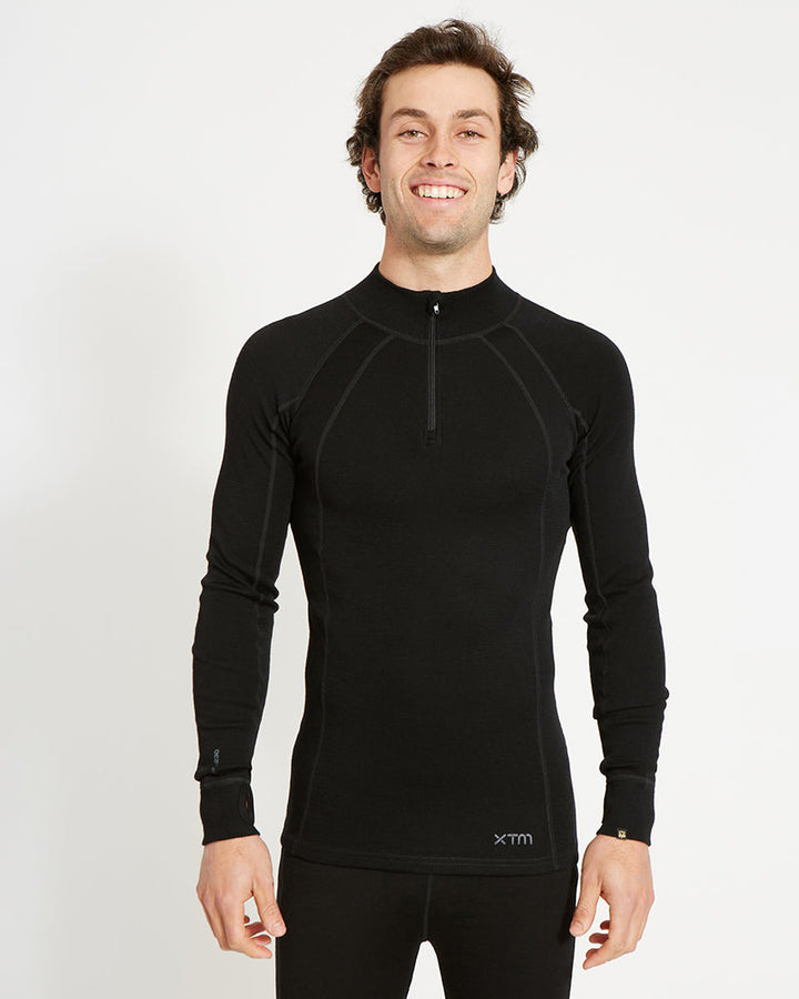 XTM Merino Zip Neck Top Men's