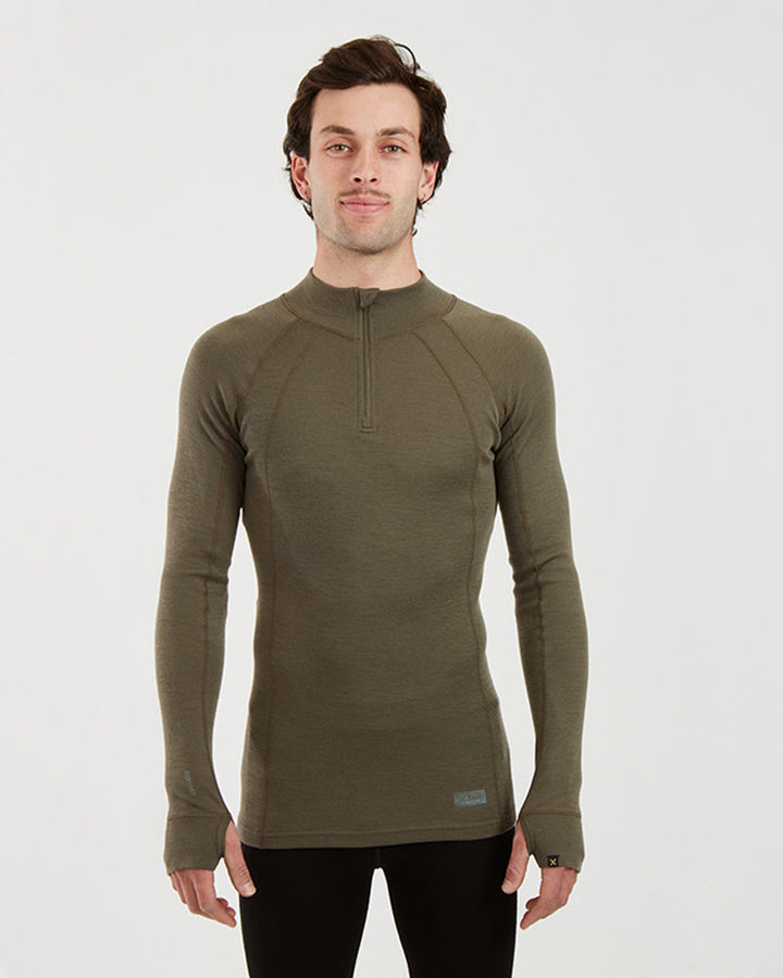 XTM Merino Zip Neck Top Men's