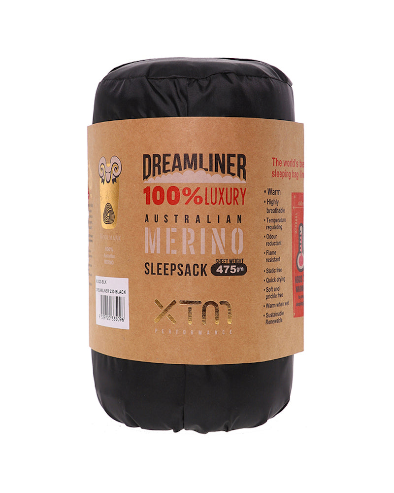 XTM Dreamliner 230 Merino Wool Sleeping Bag Liner