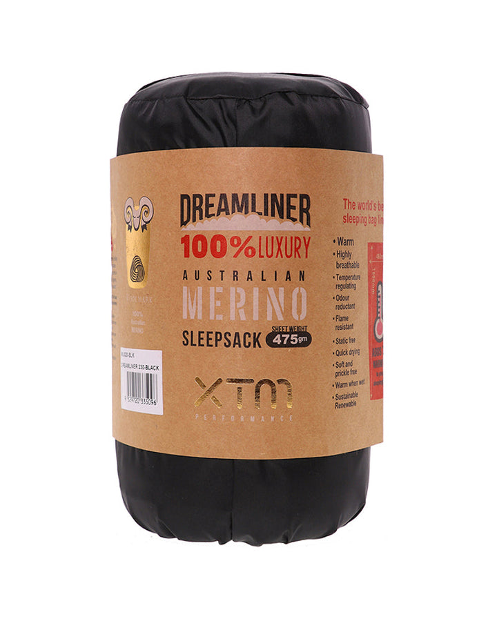 XTM Dreamliner 230 Merino Wool Sleeping Bag Liner