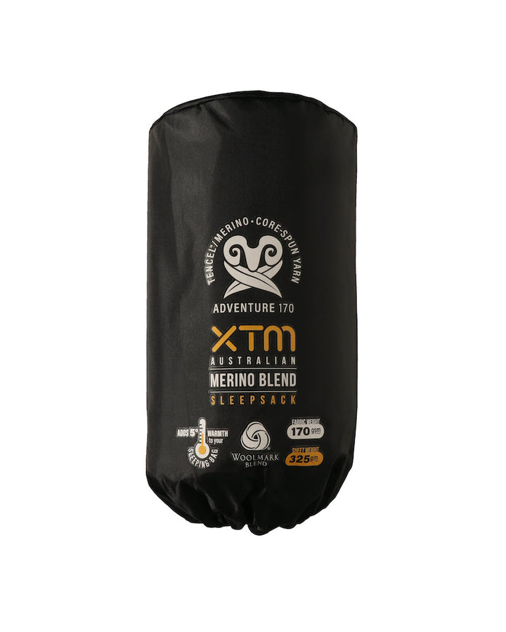 XTM Dreamliner 170 Merino Wool Blend Sleeping Bag Liner