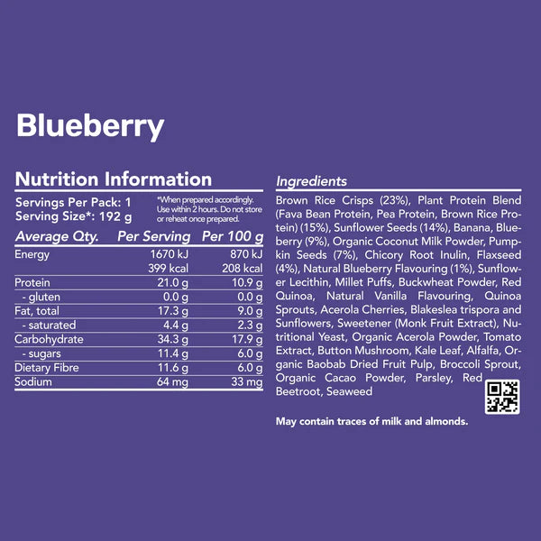 Radix Nutrition Original Breakfast Blueberry