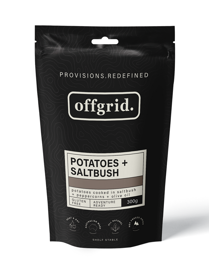 Offgrid Potatoes & Saltbush Heat & Eat
