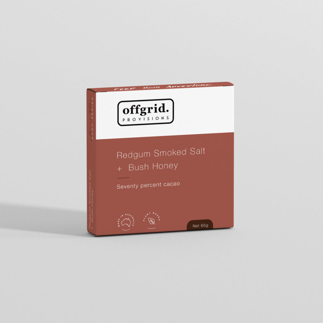 Offgrid Dark Chocolate 70% - Smoked Salt and Honey