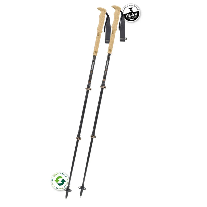 Komperdell Carbon Ultra Zero Compact Trekking Poles