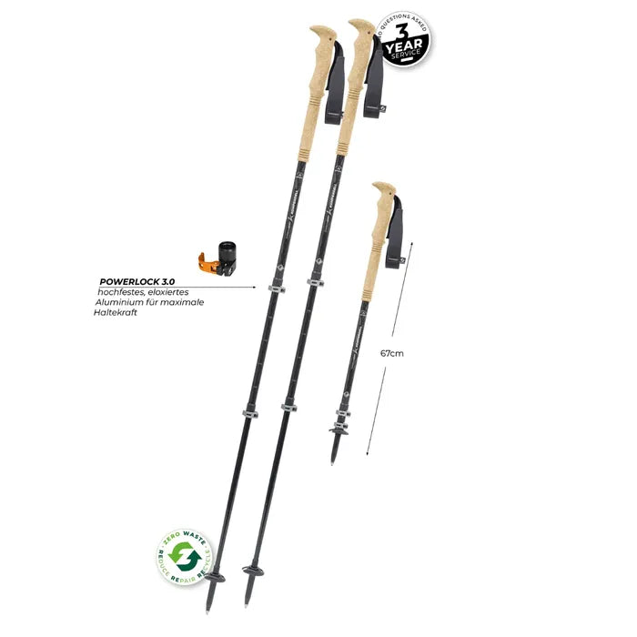 Komperdell Carbon Ultra Zero Trekking Poles