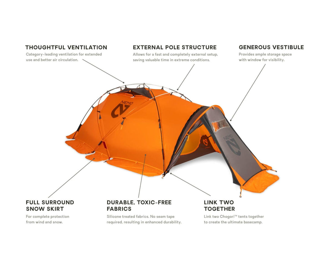 Nemo Chogori 3P Mountaineering Tent