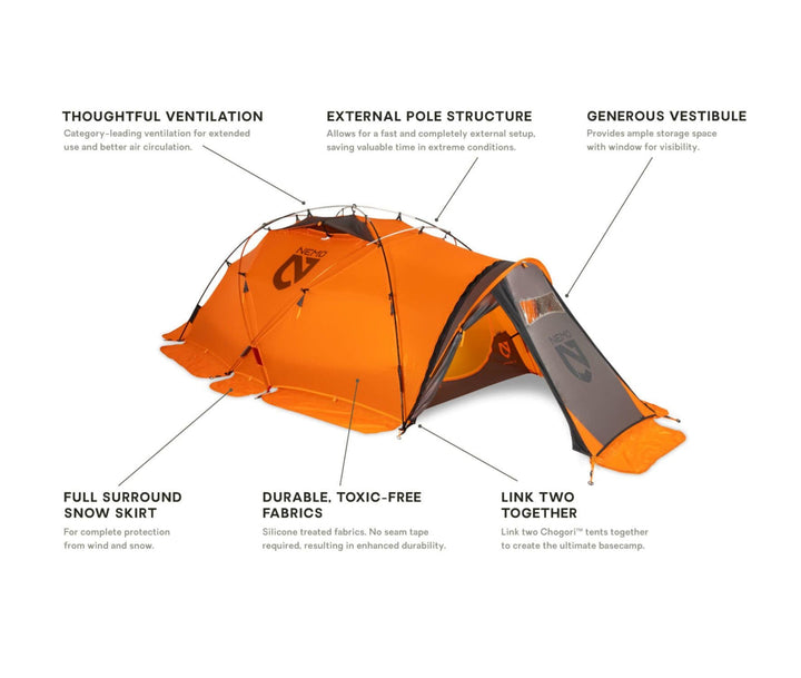 Nemo Chogori 3P Mountaineering Tent