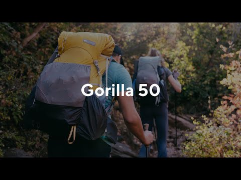 Gossamer Gear Gorilla 50 Ultralight Backpack Grey