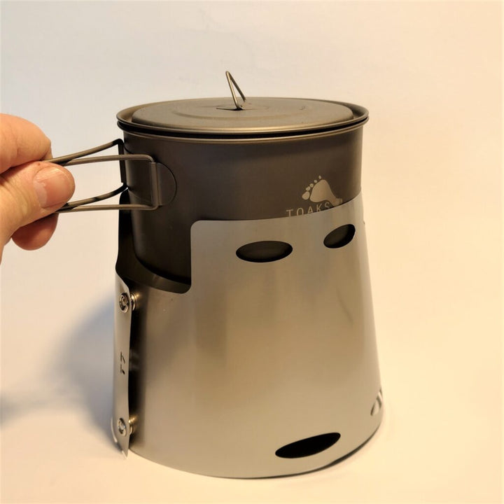 Vesuv Titanium Windshield for Toaks 0.7L