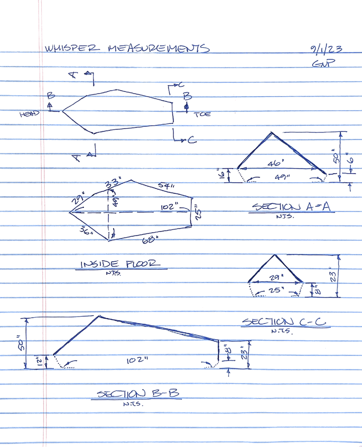 Gossamer Gear DCF Whisper