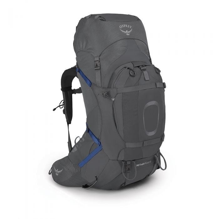 Osprey Aether Plus 60L Men’s Hiking Backpack With Rain Cover