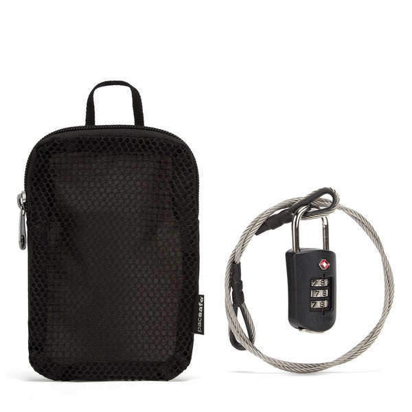 Pacsafe Prosafe 1000 TSA Combination Lock With Steel Cable