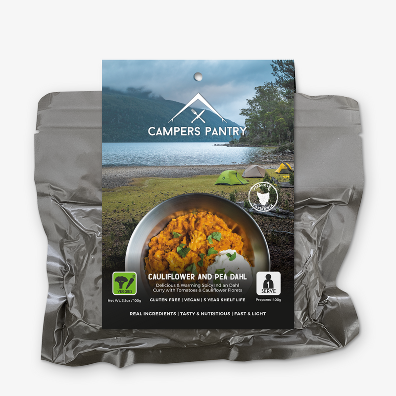 Campers Pantry Expedition Cauliflower & Pea Dahl Single Serve