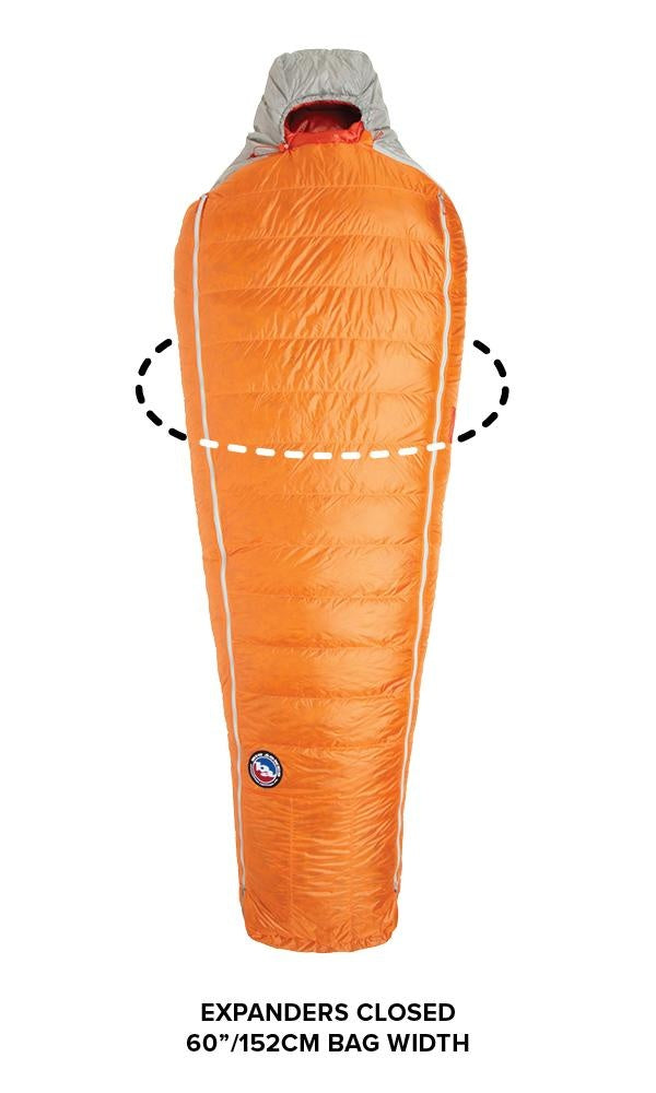 Big Agnes Torchlight UL 30° Expandable Mummy Sleeping Bag - Long