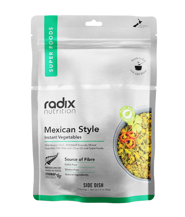 Radix Nutrition Instant Vegetable Mix Mexican Style