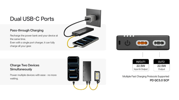 Nitecore NB10000 GEN4 Ultralight Power Bank