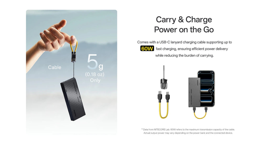 Nitecore NB10000 GEN4 Ultralight Power Bank