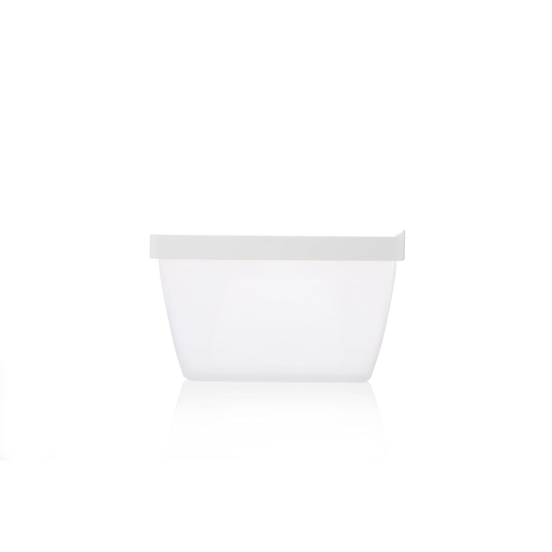 White bag on a white background