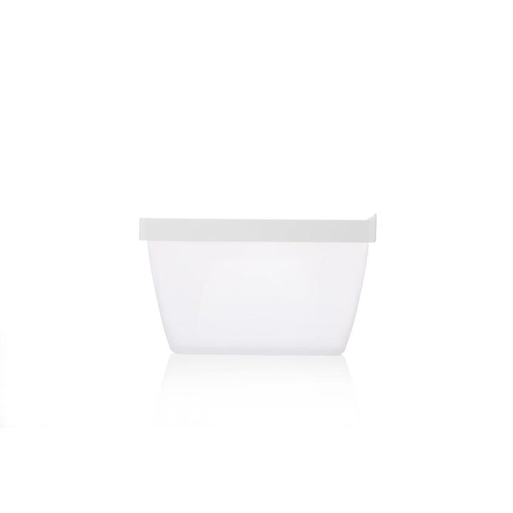 White bag on a white background