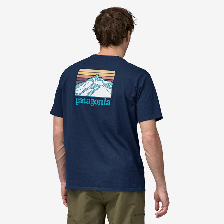 Patagonia Line Logo Ridge Pocket Responsibili-Tee Men's