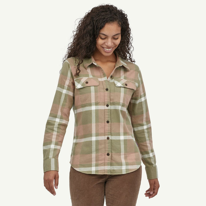 Patagonia L/S Organic Cotton MW Fjord Flannel Shirt Women&
