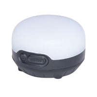Compact LED lantern in grey and white