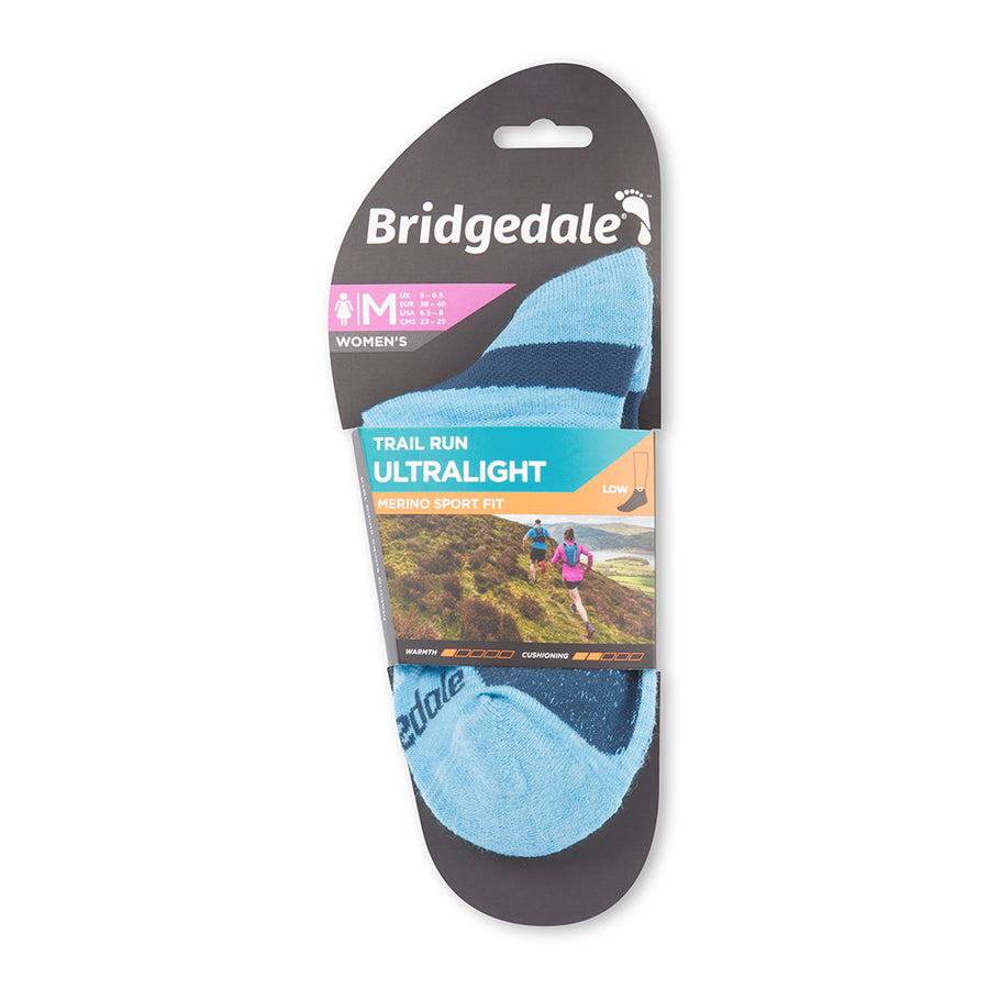 Bridgedale Trail Run Ultralight T2 Merino Sport Low Sock Women&