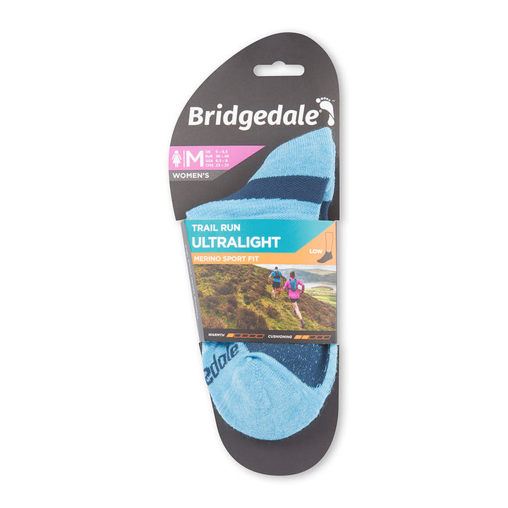 Bridgedale Trail Run Ultralight T2 Merino Sport Low Sock Women&