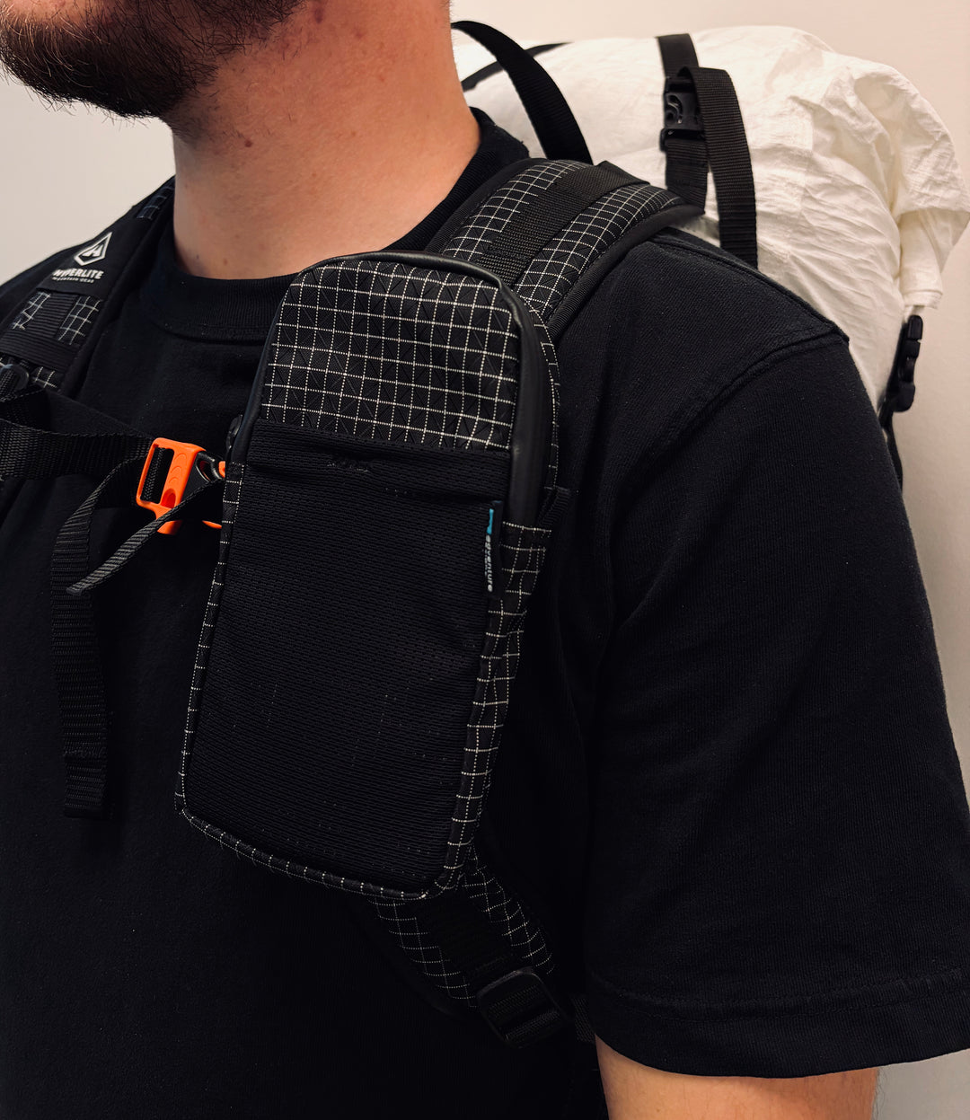 Adventure Designs Shoulder Strap Pocket - Gridstop Nylon