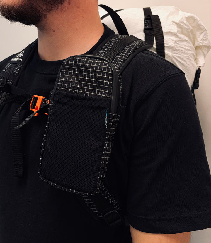 Adventure Designs Shoulder Strap Pocket - Gridstop Nylon