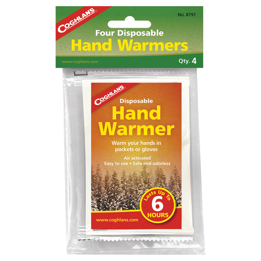 Coghlan's Disposable Hand Warmers 4 Pack