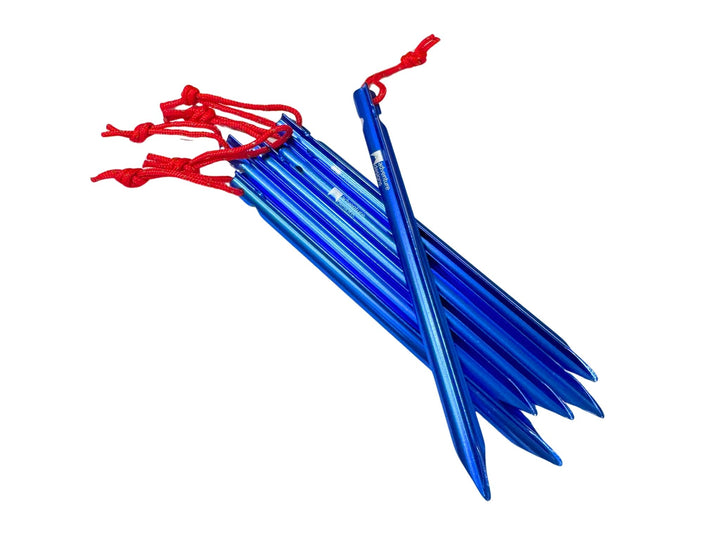 Adventure Designs Alloy Tent Pegs  - 6 Pack
