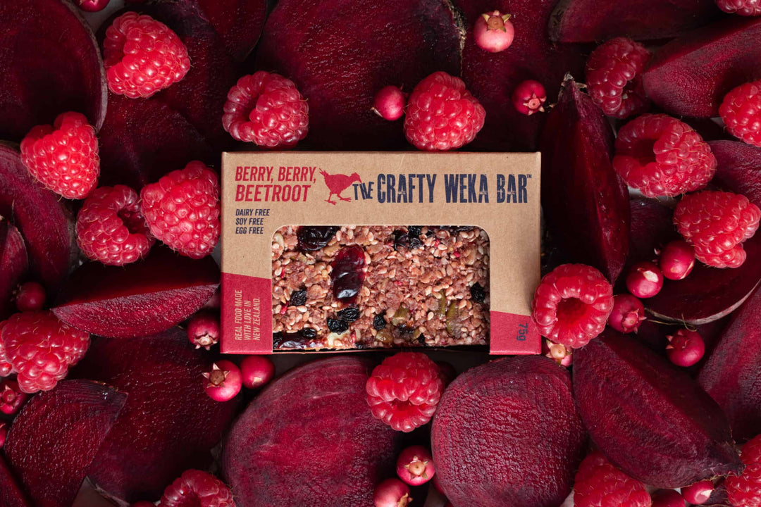 The Crafty Weka Bar Berry Berry Beetroot 75g