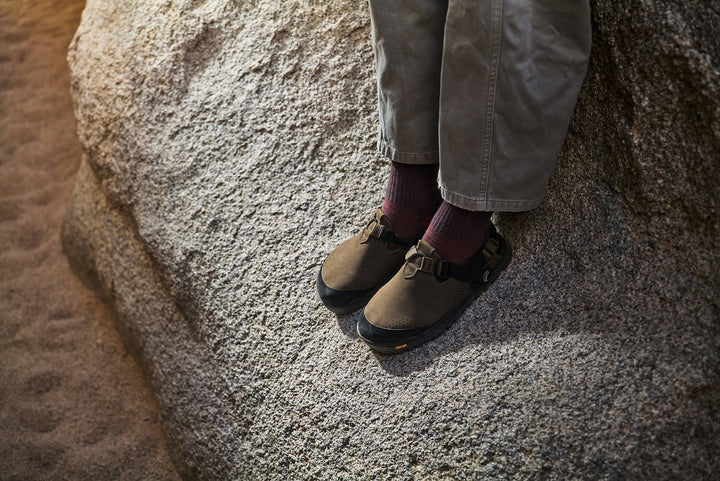Bedrock Mountain Clog Synthetic Suede Unisex