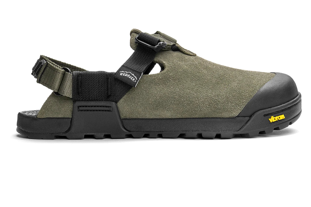 Bedrock Mountain Clog Suede Leather Unisex