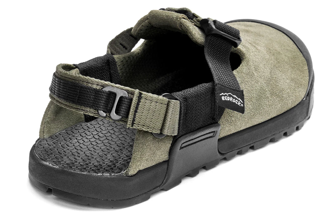 Bedrock Mountain Clog Suede Leather Unisex