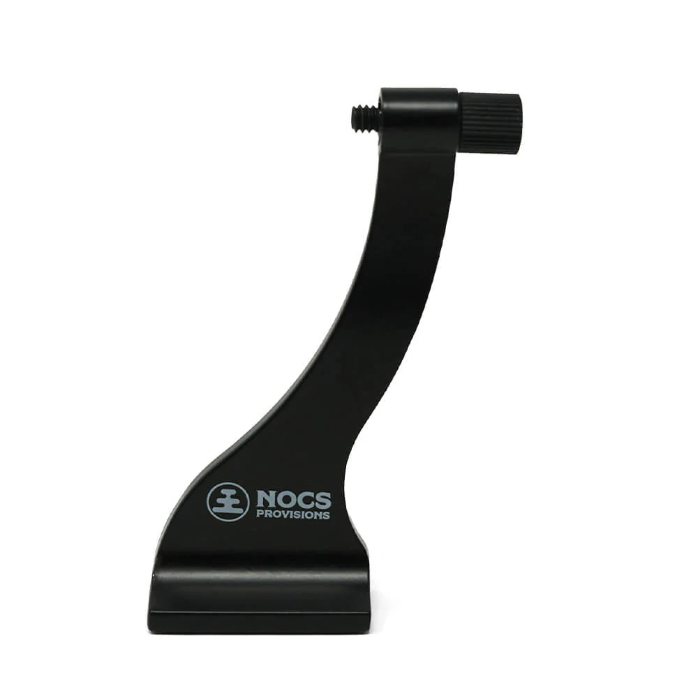 Black metal component with NOCS Provisions logo on a white background