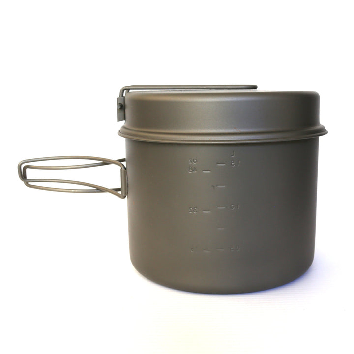 Toaks Titanium 1600ml Pot With Frypan