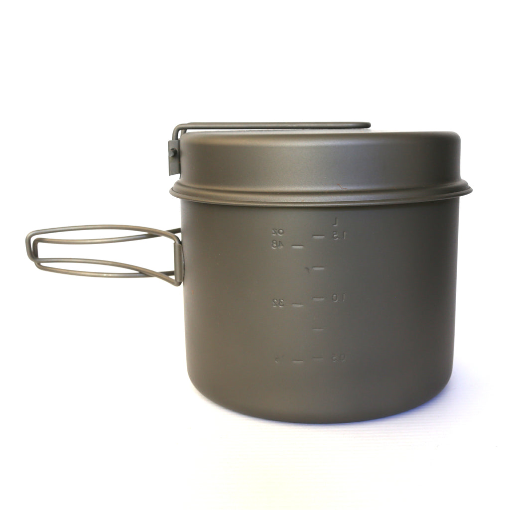 Toaks Titanium 1600ml Pot With Frypan