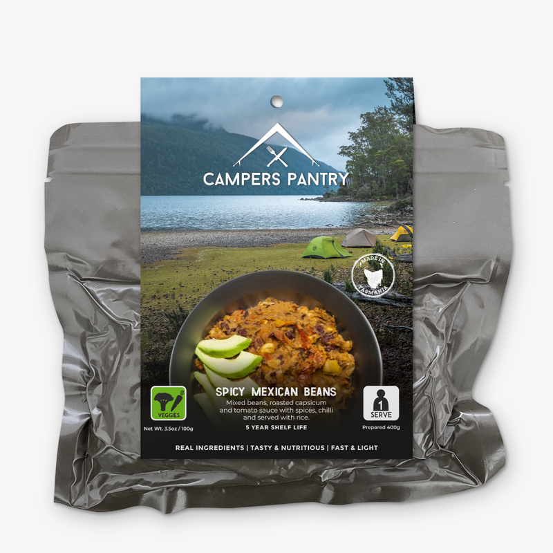 Campers Pantry Expedition Spicy Mexican Beans Single Serve